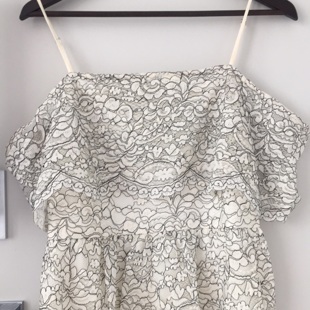 Francesca’s lace dress